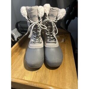 Northeast Outfitters 200G 3M Insulated Pac Boot Snow Winter Ivory Women Size 9